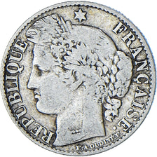 Munten, Frankrijk, Cérès, 50 Centimes, 1882, Paris, ZG+, Zilver, KM:834.1