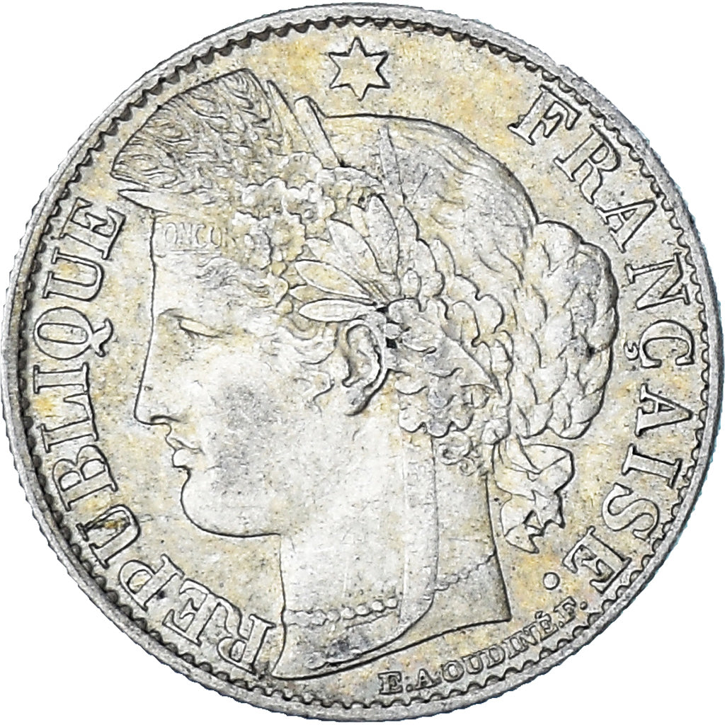 Münze, Frankreich, Cérès, 50 Centimes, 1895, Paris, UNZ, Silber, KM:834.1