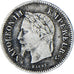 Moneta, Francja, Napoleon III, 20 Centimes, 1867, Strasbourg, VF(20-25), Srebro