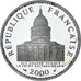 Coin, France, Panthéon, 100 Francs, 2000, Paris, Proof, MS(63), Silver