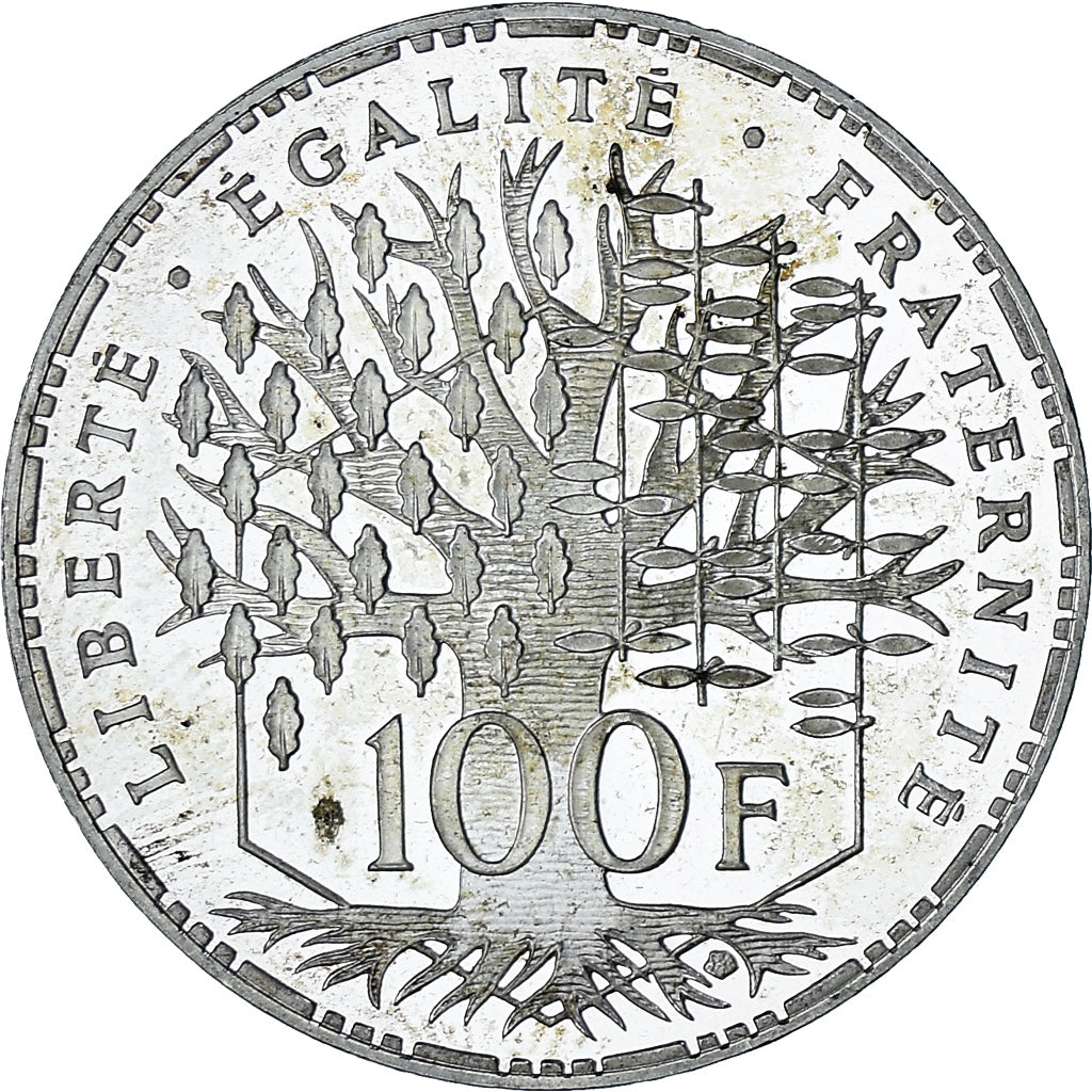 Coin, France, Panthéon, 100 Francs, 2000, Paris, Proof, MS(63), Silver