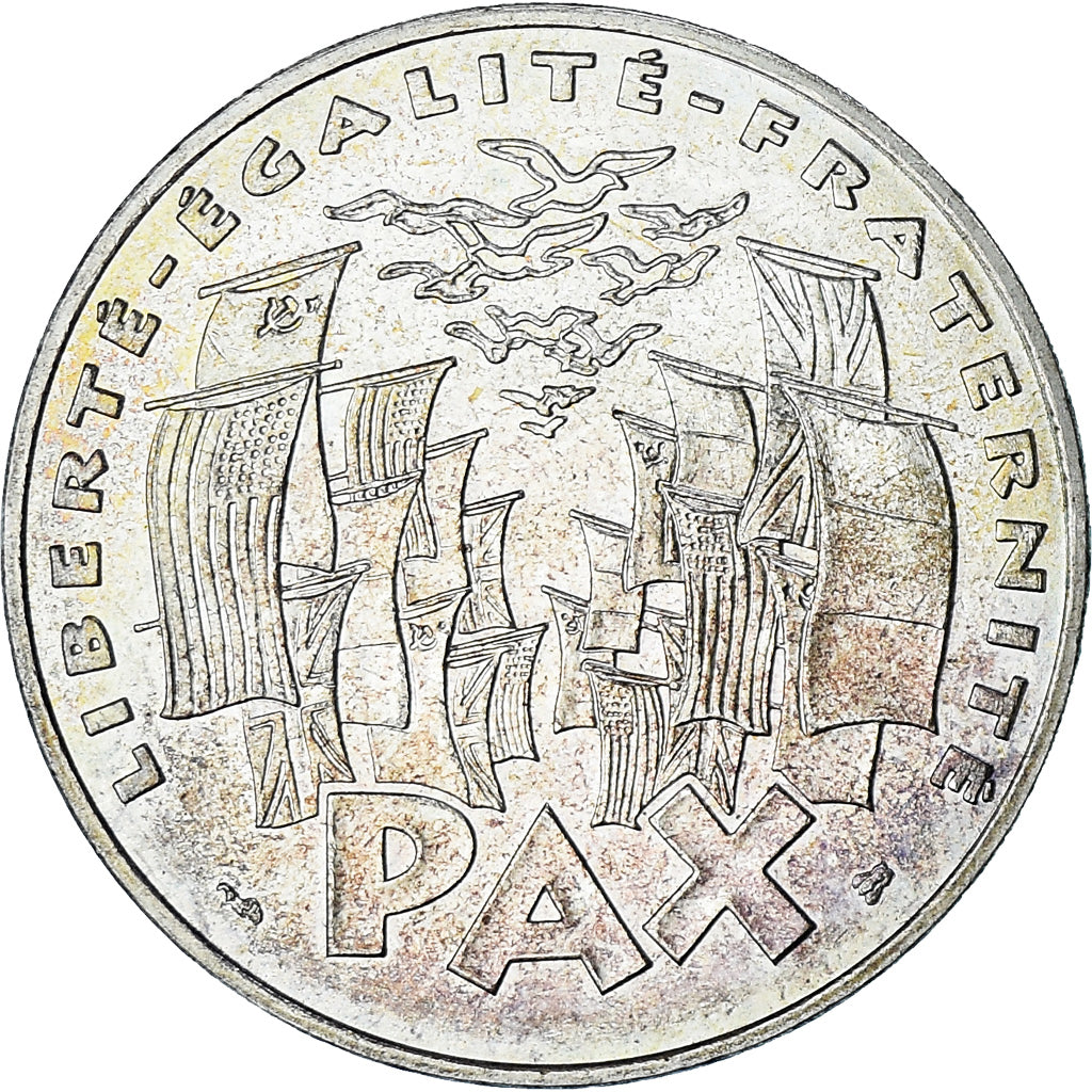 Moneta, Francia, 8 mai 1945, 100 Francs, 1995, Paris, BB+, Argento, KM:1116.1