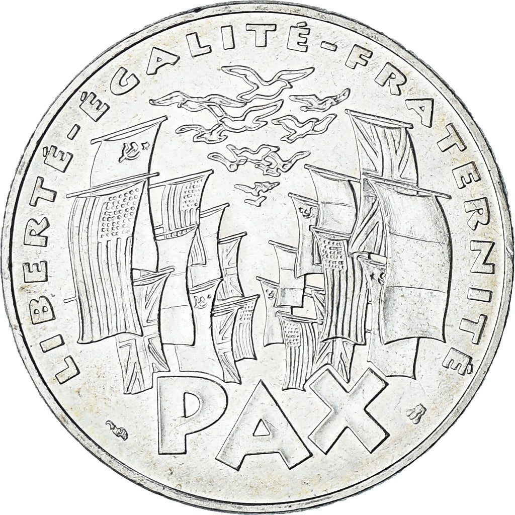 Coin, France, 8 mai 1945, 100 Francs, 1995, Paris, MS(60-62), Silver, KM:1116.1