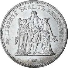 Coin, France, Hercule, 50 Francs, 1974, Hybrid issue, AU(50-53), Silver