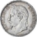 Moneta, Francia, Napoleon III, 5 Francs, 1867, Paris, MB+, Argento, KM:799.1