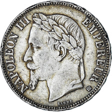 Coin, France, Napoleon III, 5 Francs, 1868, Strasbourg, VF(20-25), Silver