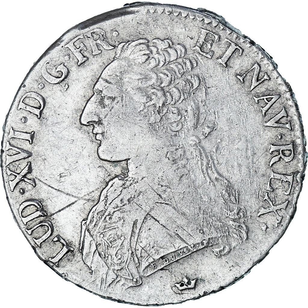 Munten, Frankrijk, Louis XVI, Écu aux branches d'olivier, Ecu, 1780, Toulouse