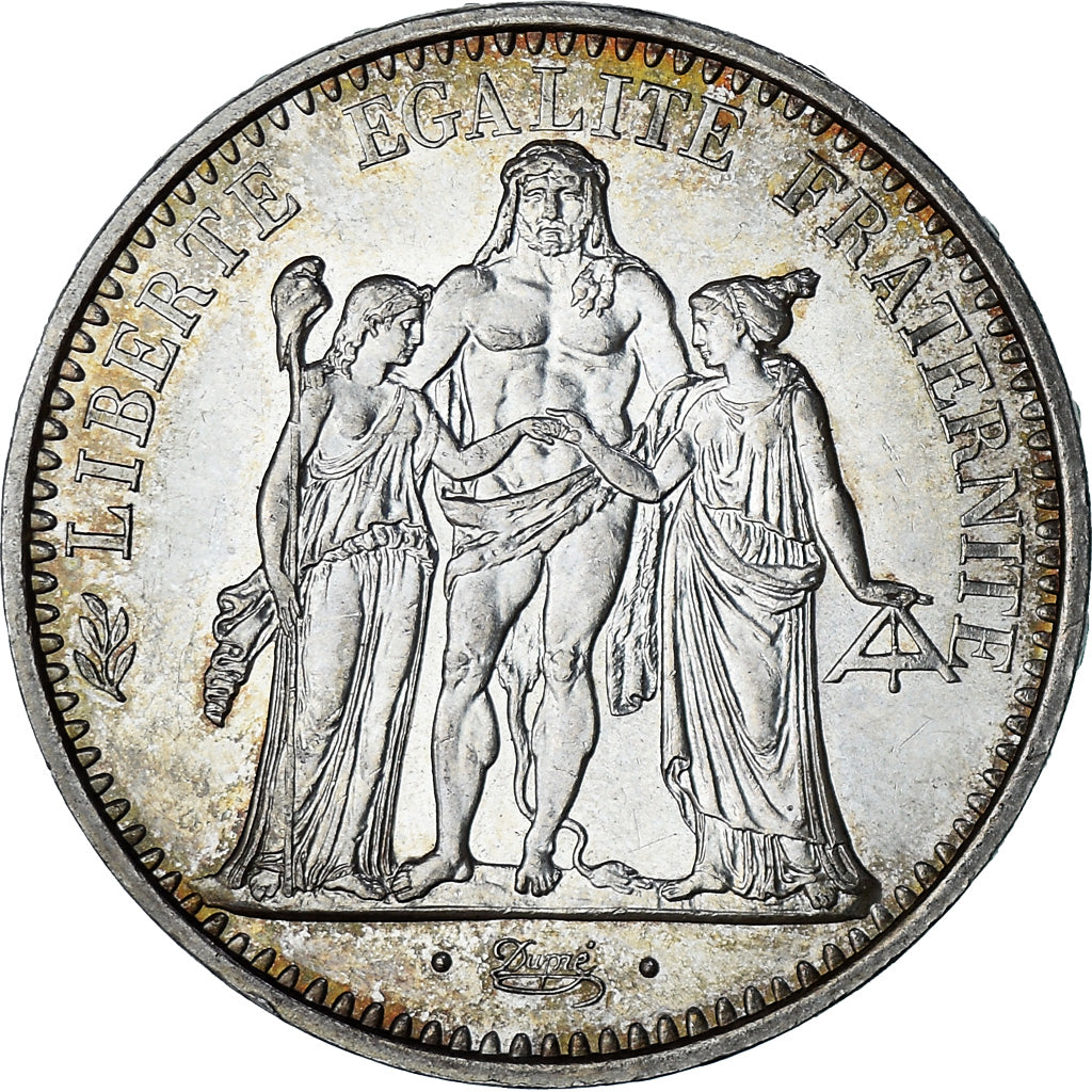 Coin, France, Hercule, 10 Francs, 1971, Paris, MS(60-62), Silver, KM:932