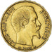 Munten, Frankrijk, Napoleon III, 20 Francs, 1852, Paris, ZF, Goud, KM:774