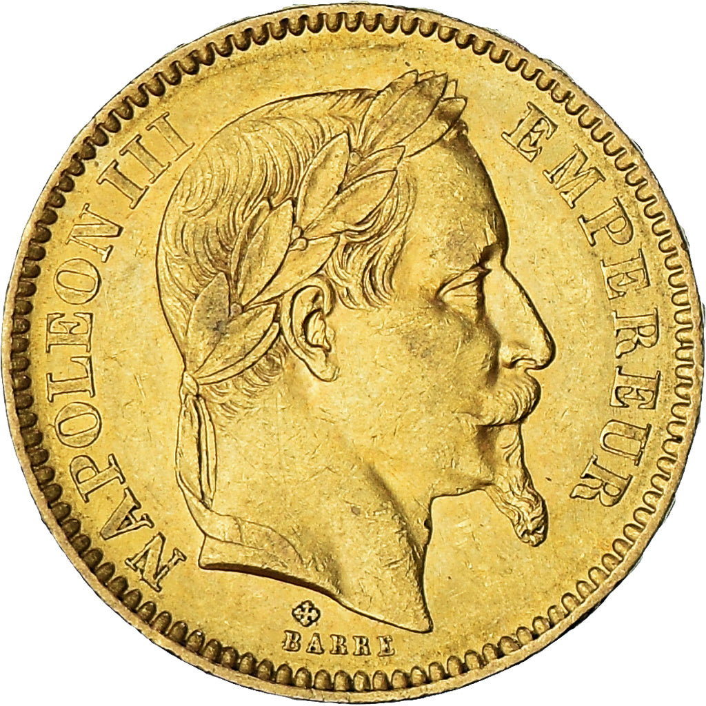 Monnaie, France, Napoléon III, 20 Francs, 1863, Strasbourg, TTB+, Or
