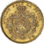 Moneta, Belgio, Leopold II, 20 Francs, 20 Frank, 1871, Small Date, BB+, Oro