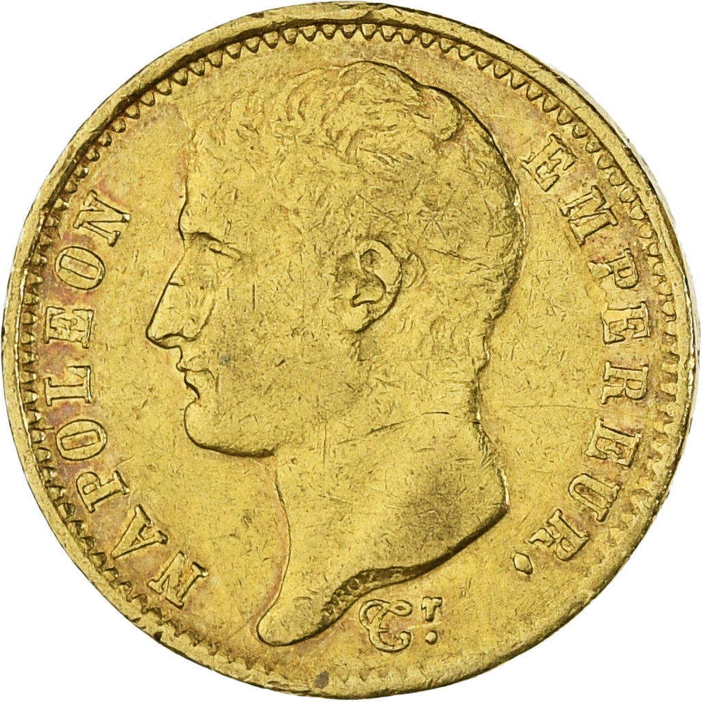 Monnaie, France, Napoleon I, 20 Francs, 1807, Paris, TTB, Or, KM:A687.1, Le