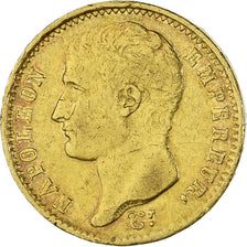 Monnaie, France, Napoleon I, 20 Francs, 1807, Paris, TTB, Or, KM:A687.1, Le