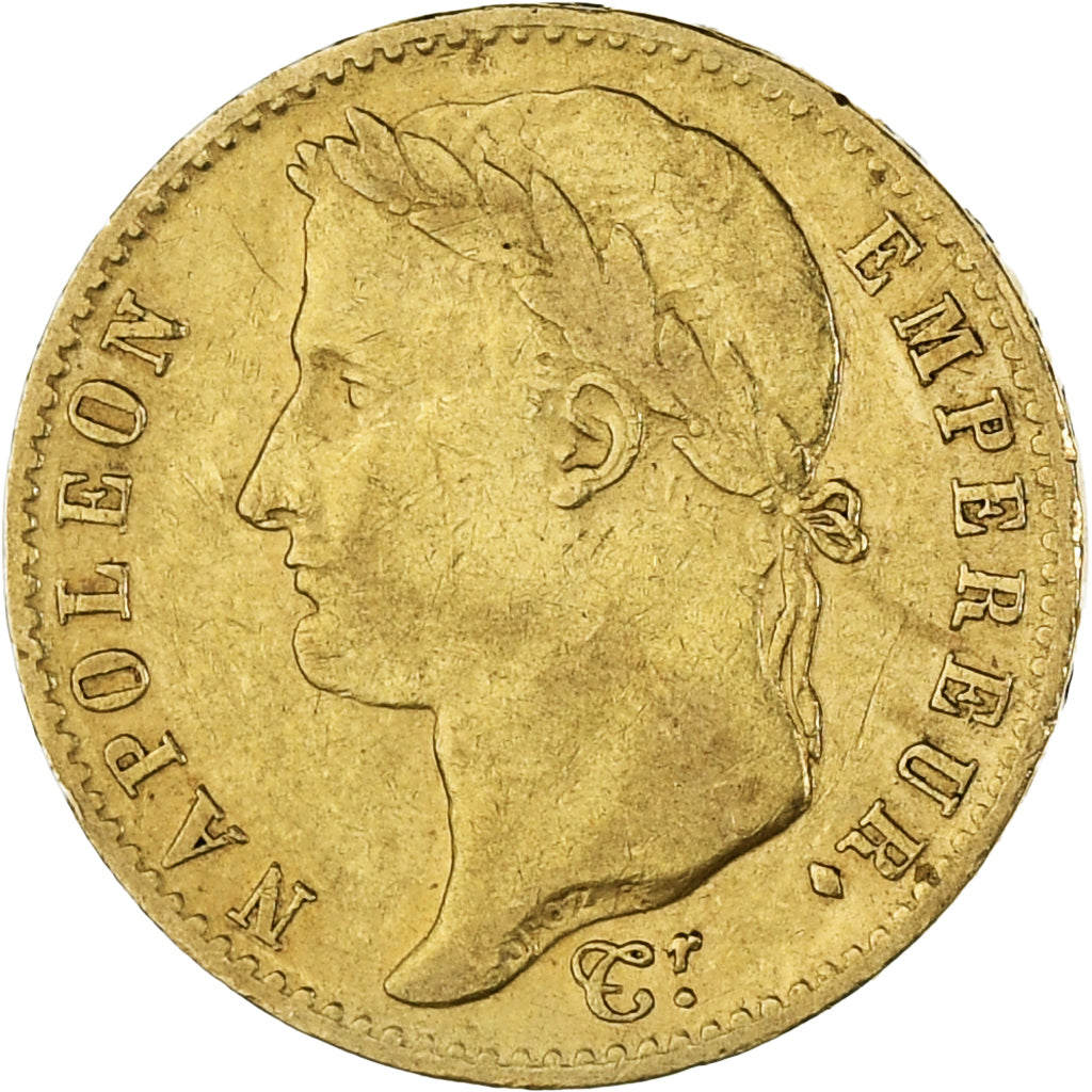 Coin, France, Napoleon I, 20 Francs, 1815, Paris, Cent Jours, VF(30-35), Gold