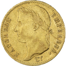 Coin, France, Napoleon I, 20 Francs, 1815, Paris, Cent Jours, VF(30-35), Gold