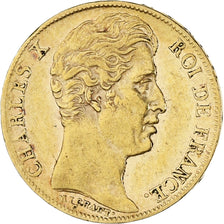 Monnaie, France, Charles X, 20 Francs, 1827, Paris, TTB+, Or, Gadoury:1029