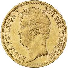 Moneta, Francja, Louis-Philippe, 20 Francs, 1831, Paris, AU(50-53), Złoto