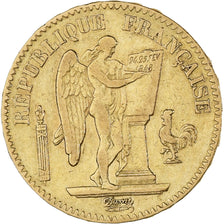 Moneta, Francia, Génie, 20 Francs, 1849, Paris, MB+, Oro, KM:757, Gadoury:1032
