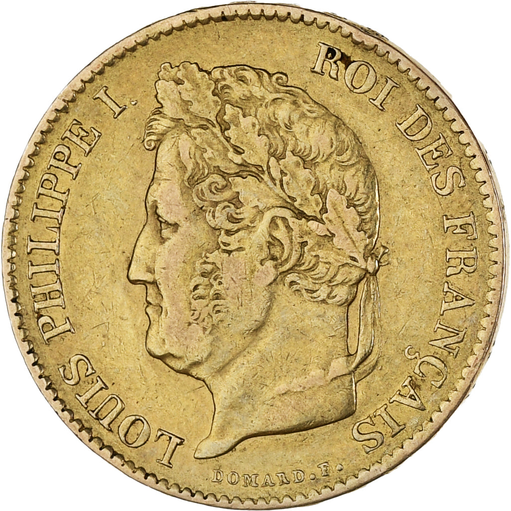 Monnaie, France, Louis-Philippe, 40 Francs, 1834, Paris, TTB, Or, KM:747.1, Le