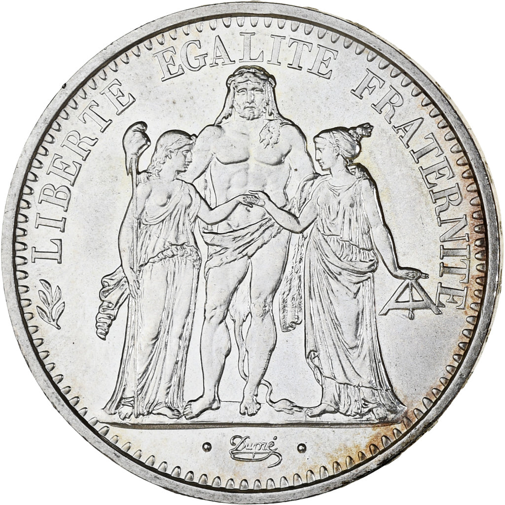 Coin, France, Hercule, 10 Francs, 1973, Paris, MS(65-70), Silver, KM:932