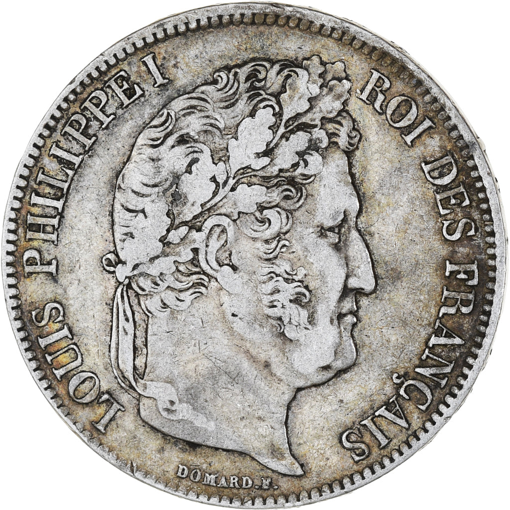 Monnaie, France, Louis-Philippe, 5 Francs, 1838, Marseille, TB+, Argent