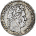 Monnaie, France, Louis-Philippe, 5 Francs, 1838, Marseille, TB+, Argent