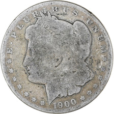 Coin, United States, Morgan Dollar, Dollar, 1900, U.S. Mint, New Orleans