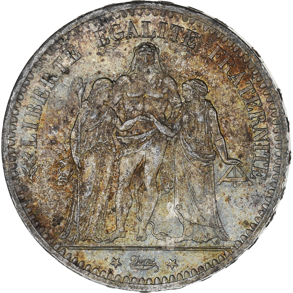 Monnaie, France, Hercule, 5 Francs, 1873, Bordeaux, SUP, Argent, Gadoury:745a