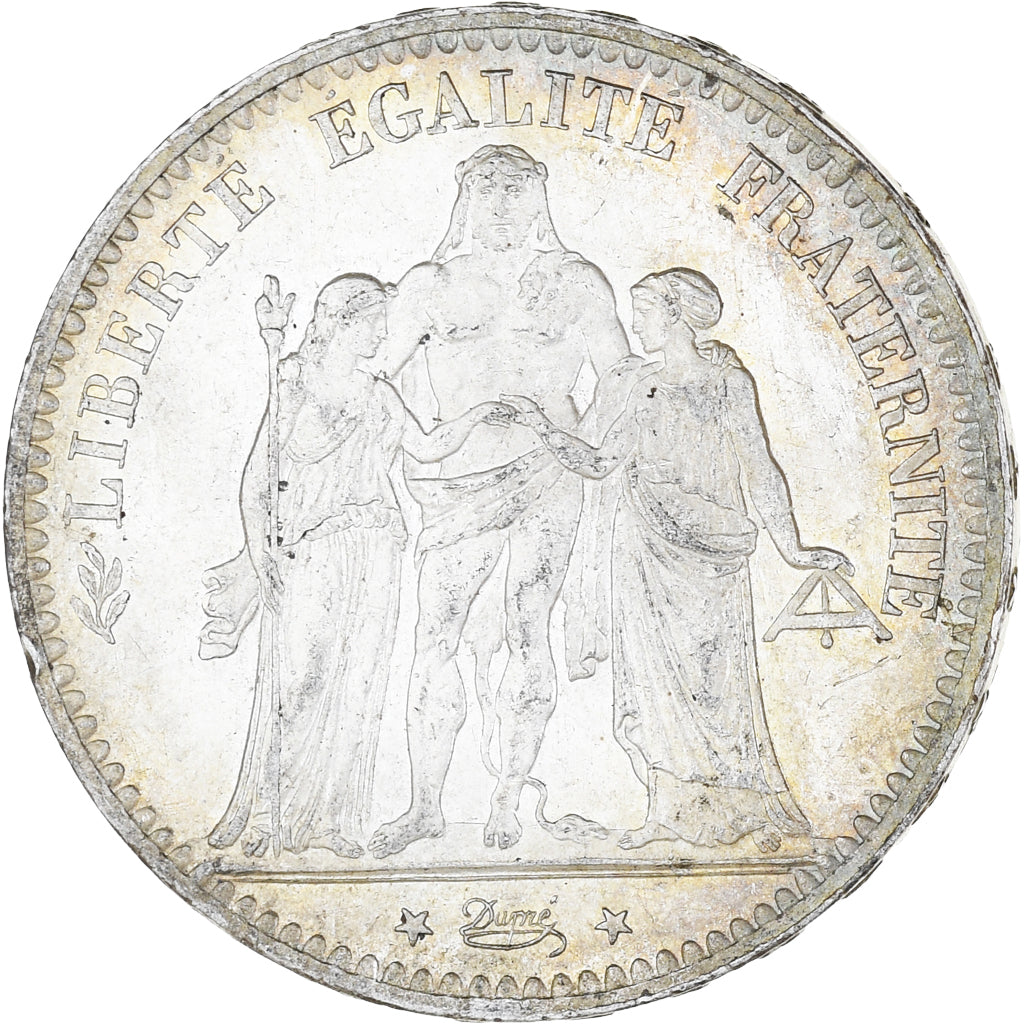 Moneta, Francia, Hercule, 5 Francs, 1875, Paris, SPL, Argento, KM:820.1