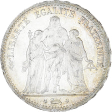Moneta, Francia, Hercule, 5 Francs, 1875, Paris, SPL, Argento, KM:820.1