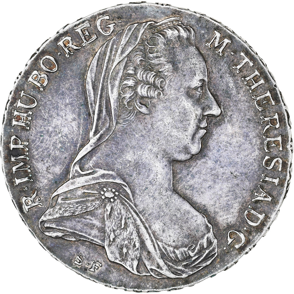 Coin, Austria, Joseph II, Thaler, 1780, Restrike, AU(55-58), Silver, KM:T1