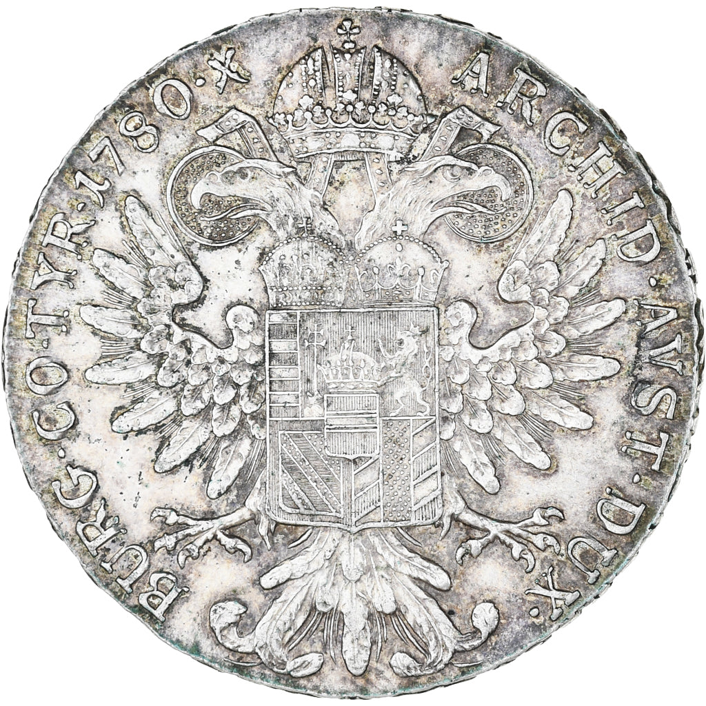 Coin, Austria, Joseph II, Thaler, 1780, Restrike, AU(55-58), Silver, KM:T1
