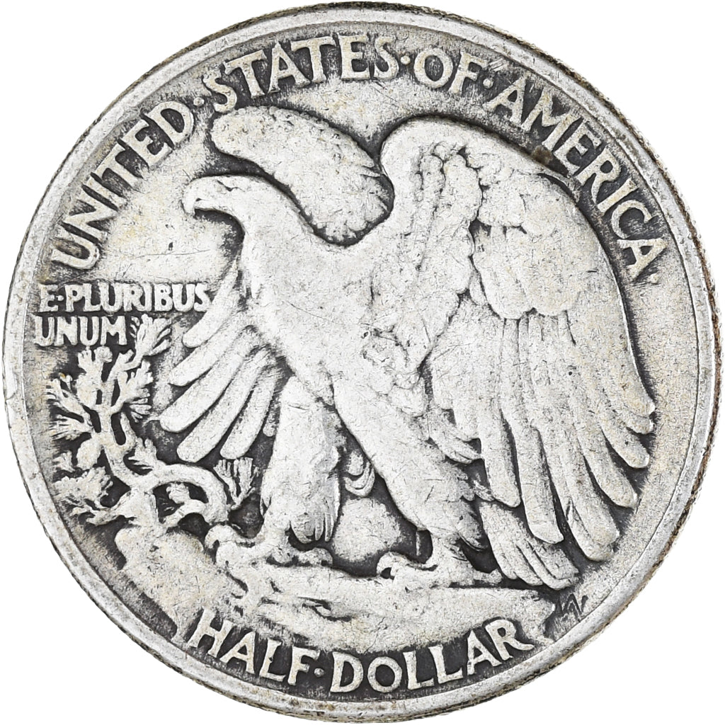 Monnaie, États-Unis, Walking Liberty Half Dollar, Half Dollar, 1945, U.S. Mint
