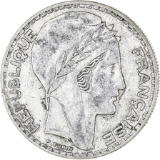 Munten, Frankrijk, Turin, 20 Francs, 1937, Paris, FR+, Zilver, KM:879
