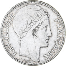 Munten, Frankrijk, Turin, 20 Francs, 1937, Paris, ZF, Zilver, KM:879