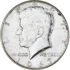 Moeda, Estados Unidos da América, Kennedy Half Dollar, Half Dollar, 1967