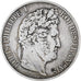 Coin, France, Louis-Philippe, 5 Francs, 1845, Lille, VF(20-25), Silver