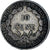 Munten, FRANS INDO-CHINA, 10 Cents, 1922, Paris, FR, Zilver, KM:16.1