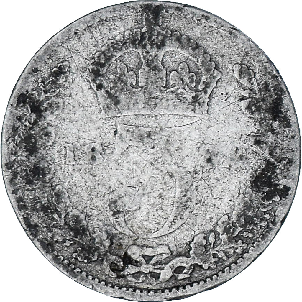 Moneta, Gran Bretagna, Victoria, 3 Pence, 1889, B+, Argento, KM:758