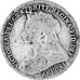 Moneda, Gran Bretaña, Victoria, 3 Pence, 1895, BC, Plata, KM:777