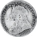 Coin, Great Britain, Victoria, 3 Pence, 1895, F(12-15), Silver, KM:777