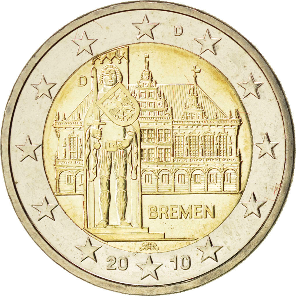 Germany, 2 Euro, 2010, MS(63)