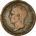 Coin, Monaco, Honore V, Decime, 1838, Monaco, VF(20-25), Copper, KM:97.1