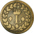 Moneda, Francia, Louis XVIII, Decime, 1814, Strasbourg, BC+, Bronce, KM:701, Le