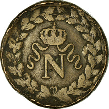 Munten, Frankrijk, Napoleon III, Napoléon I, Decime, 1814, Strasbourg, FR