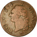 Moneta, Francia, Louis XVI, Sol ou sou, Sol, 1791, Paris, MB, Rame, KM:578.1