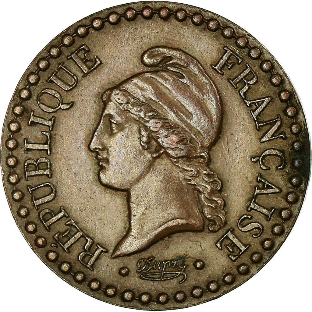 Moneta, Francia, Dupré, Centime, 1849, Paris, BB, Bronzo, KM:754, Gadoury:84