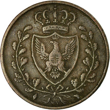 Monnaie, États italiens, SARDINIA, Carlo Felice, 3 Centesimi, 1826, Torino
