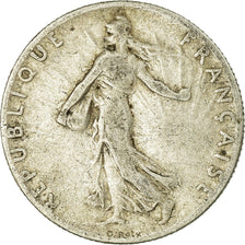 Coin, France, Semeuse, 50 Centimes, 1906, Paris, VF(20-25), Silver, KM:854