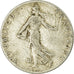 Coin, France, Semeuse, 50 Centimes, 1906, Paris, VF(20-25), Silver, KM:854